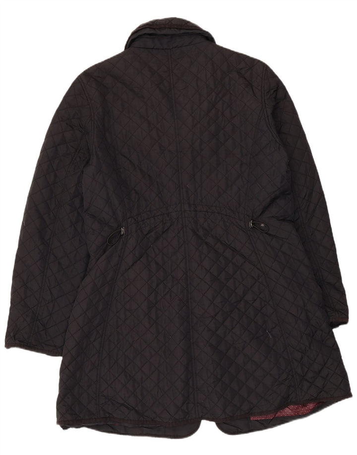 Γυναικείο καπιτονέ πανωφόρι Hobbs UK 14 Large Black Nylon