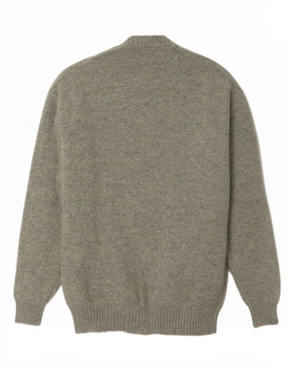 Ανδρικό πουλόβερ Rodrigo Crew Neck Jumper IT 52 Large Grey Wool