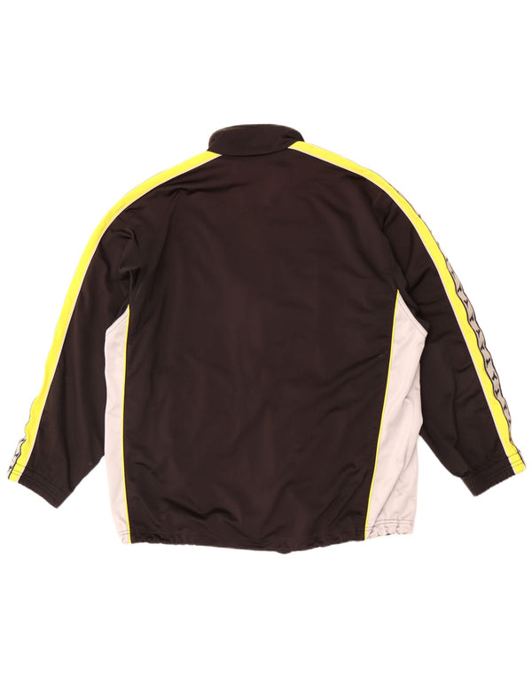 Ανδρική φόρμα γραφικών Diadora Top Jacket UK 38 Medium Black Colourblock