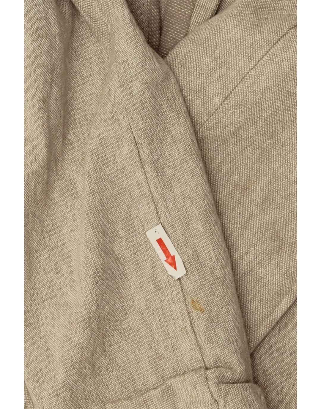 Zara Boys 2 Button Blazer Jacket 11-12 Years Beige Λινό