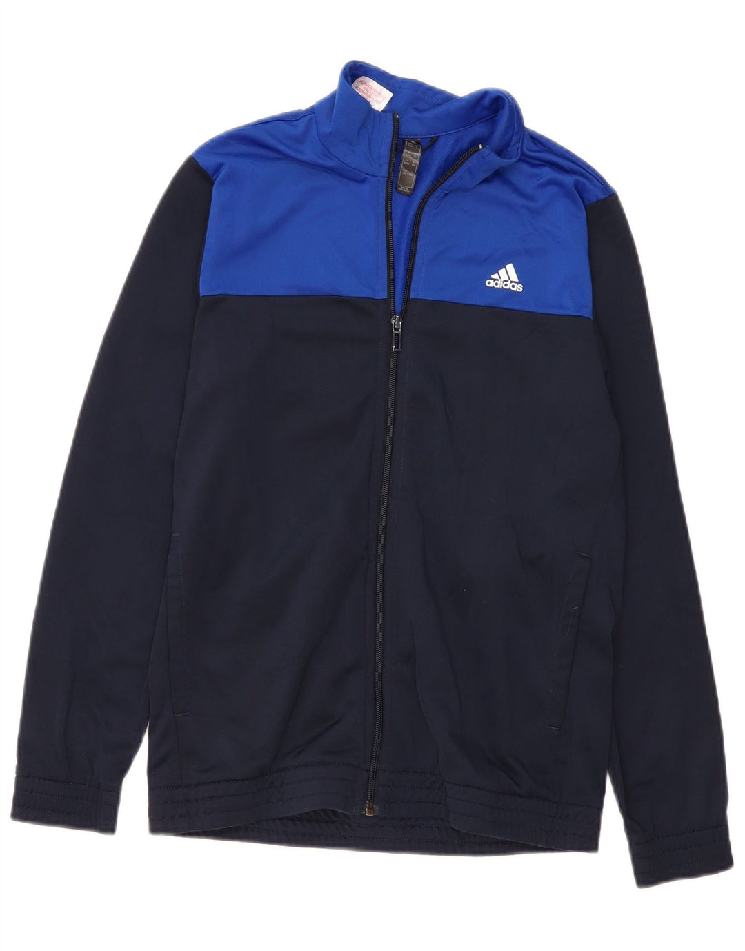 ADIDAS για αγόρια αθλητικά μπουφάν 13-14 ετών Navy Blue Colorblock