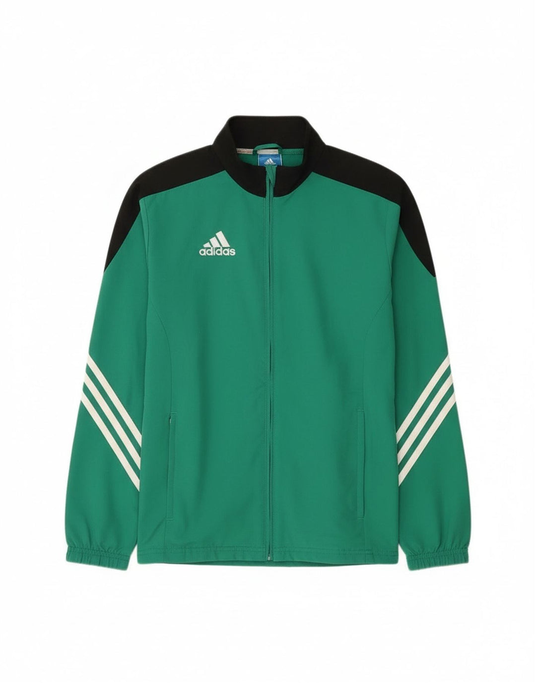 Adidas Boys αθλητική φόρμα Adidas Top Jacket 13-14 Years XL Green Colourblock Polyester