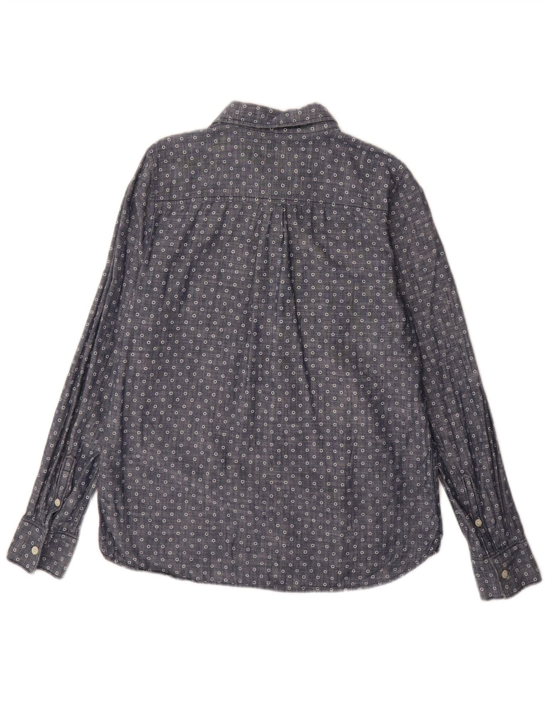 J. CREW Γυναικείο πουλόβερ Πουκάμισο US 6 Μεσαίων Μπλε στίγματα
