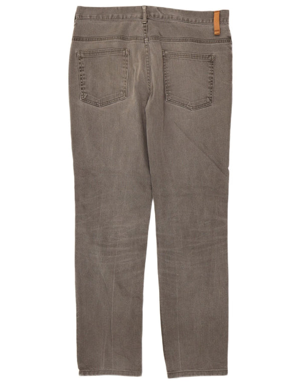 Zara Ανδρικό τζιν ίσιο EU 42 Large W32 L31 Γκρι βαμβακερό