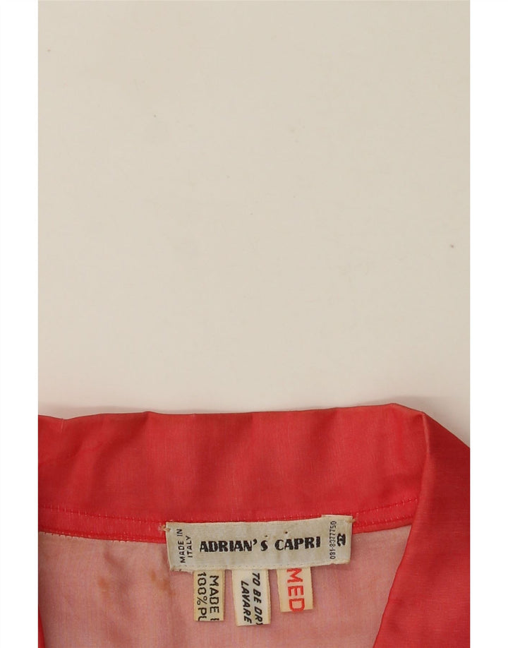 Γυναικείο μπουφάν ADRIAN’S CAPRI UK 14 Medium Red Silk