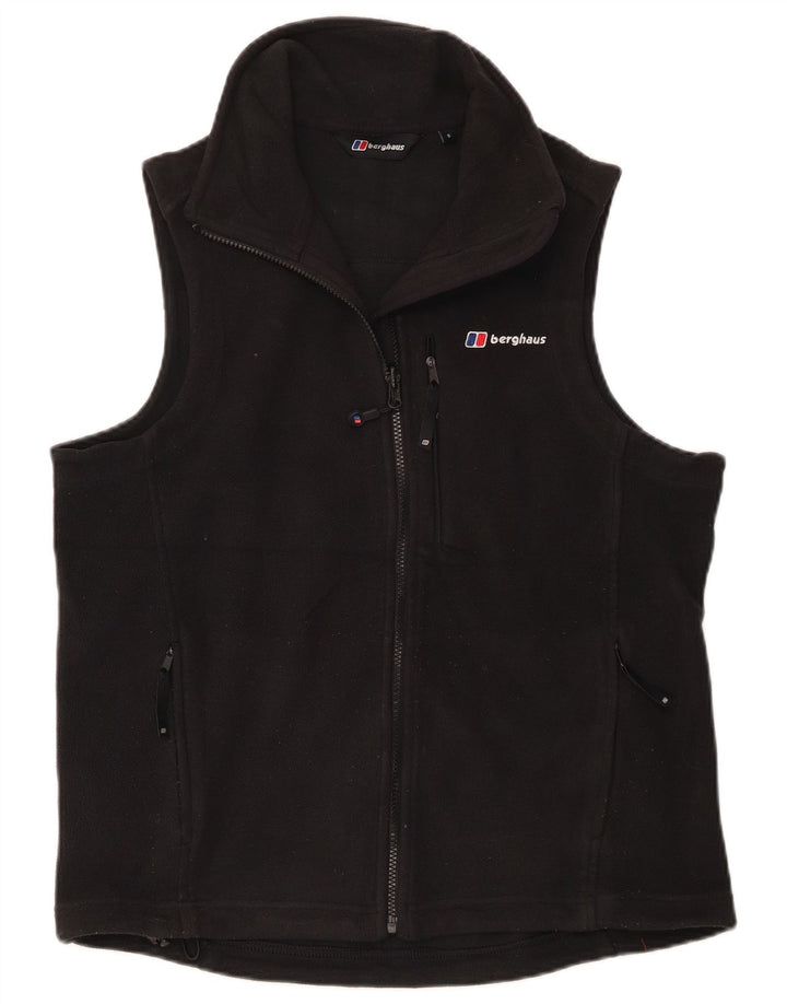 Berghaus Mens Fleece Gilet UK 36 Small Black Polyester