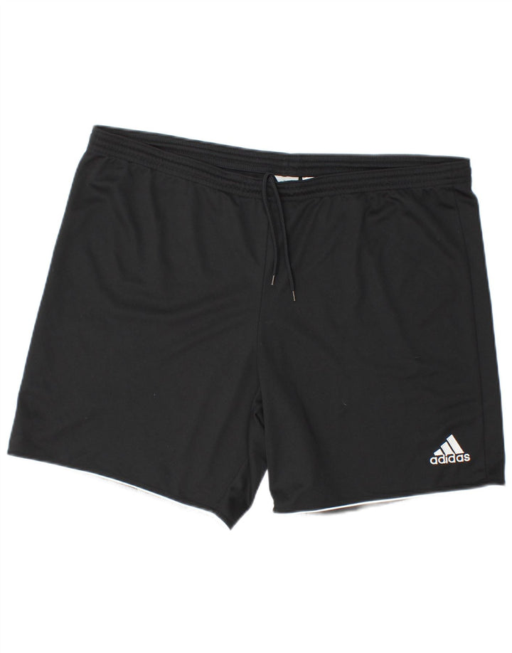 Ανδρικό σορτς Adidas Climalite Sport μεγάλο μαύρο πολυεστέρα