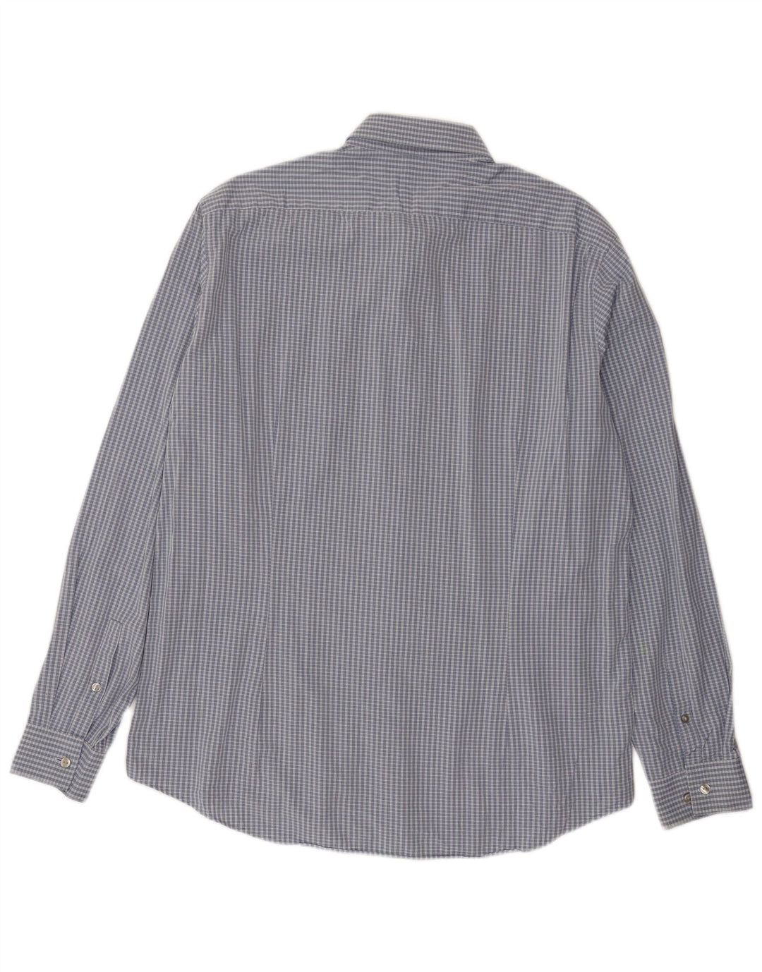 Ανδρικό πουκάμισο Calvin Klein Slim Fit Size 43 17 XL Blue Check