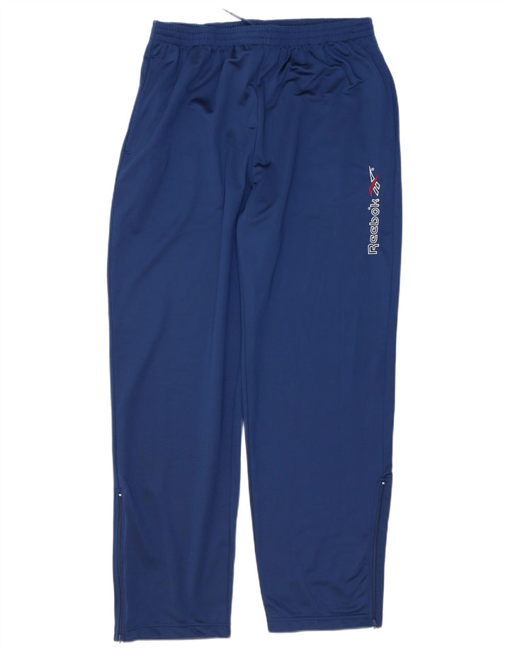 Ανδρική αθλητική φόρμα Reebok Graphic Παντελόνι Μεγάλο Navy Blue Polyester