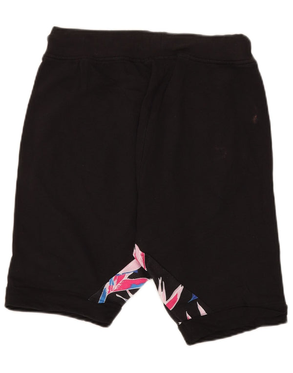 Ανδρικό γραφικό αθλητικό σορτς Adidas Μικρό μαύρο φλοράλ βαμβακερό