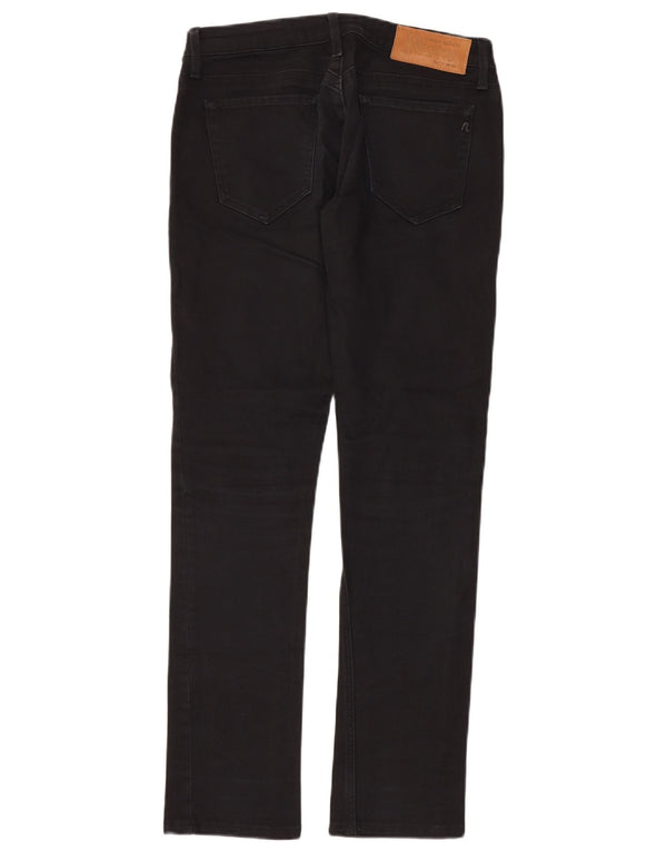 Replay Γυναικείο Slim Jeans W29 L32 Μαύρο βαμβακερό