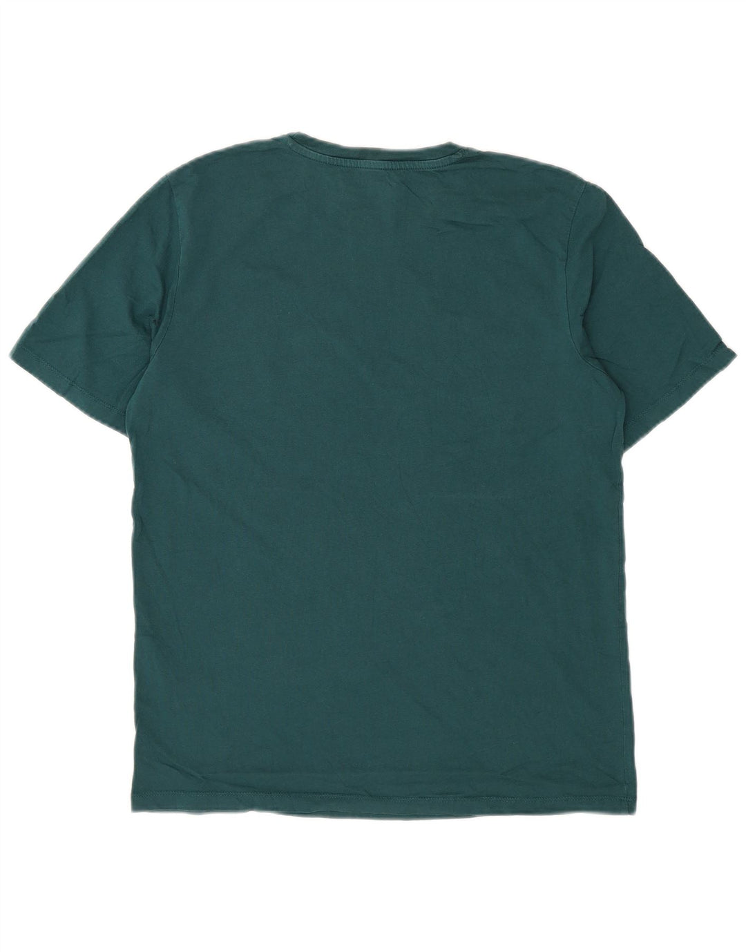 JACK & JONES Mens Graphic T-Shirt Top Medium Green Cotton