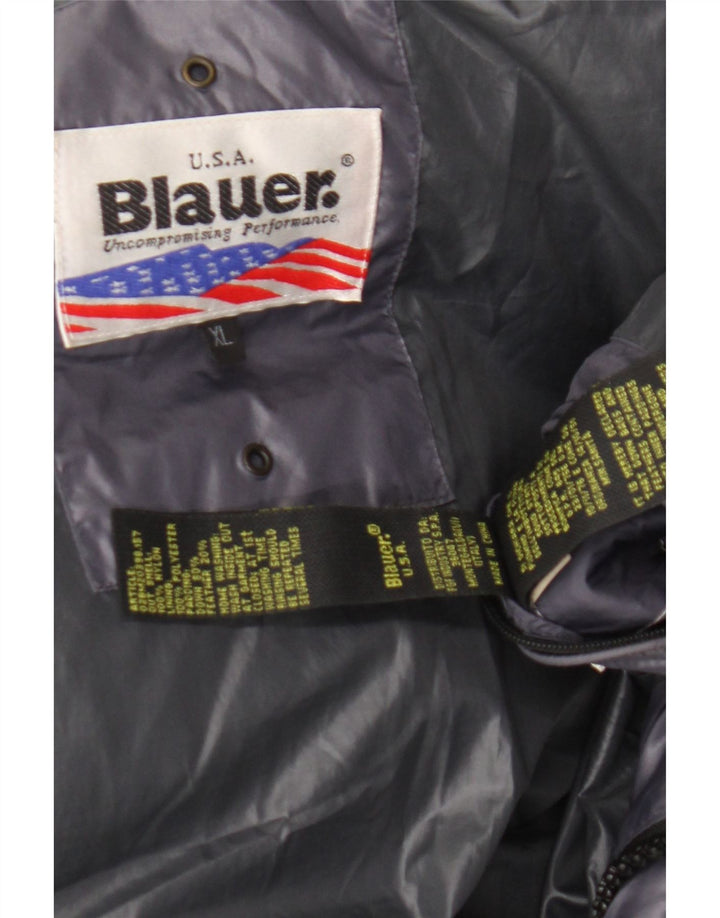 Blauer Γυναικείο μπουφάν UK 18 XL Purple Nylon
