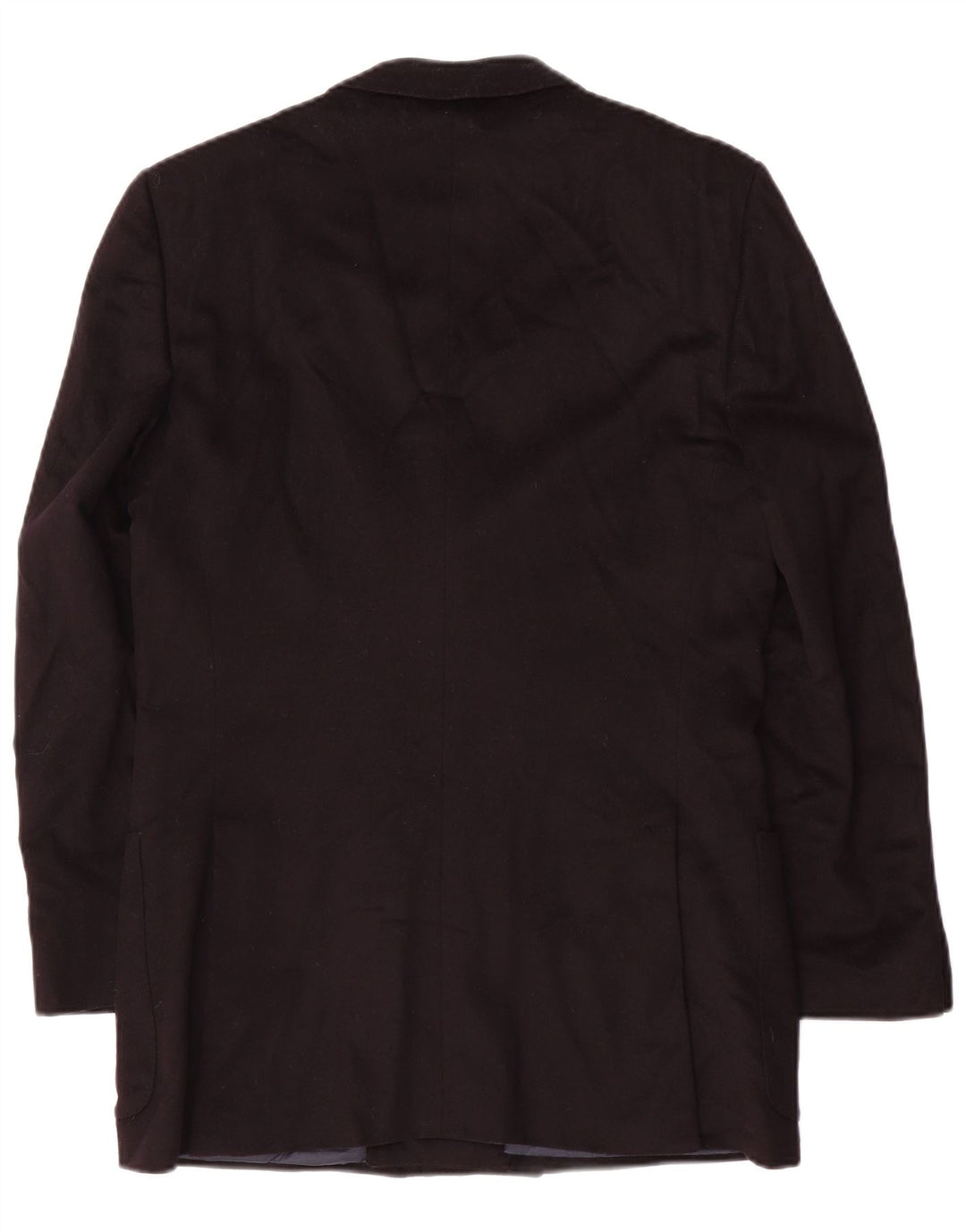 Valentino Ανδρικό σακάκι Blazer με διπλό στήθος IT 46 Μικρό μαύρο παρθένο μαλλί