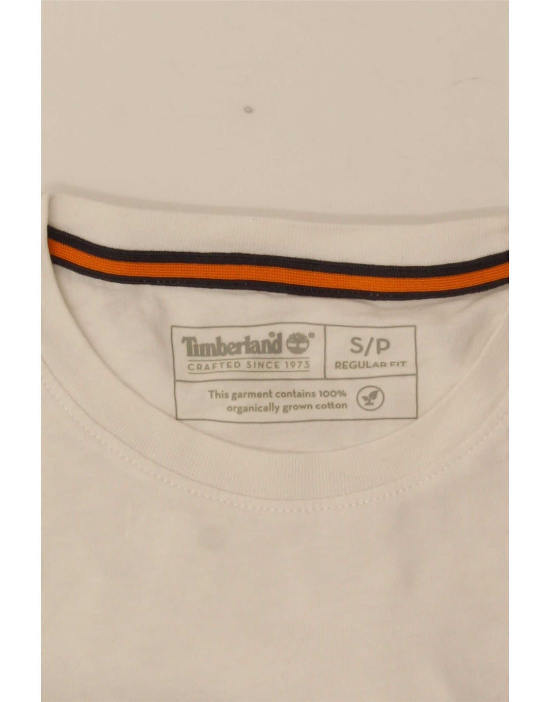 Ανδρικό T-Shirt με κανονική εφαρμογή Timberland, μικρό λευκό βαμβακερό μπλουζάκι