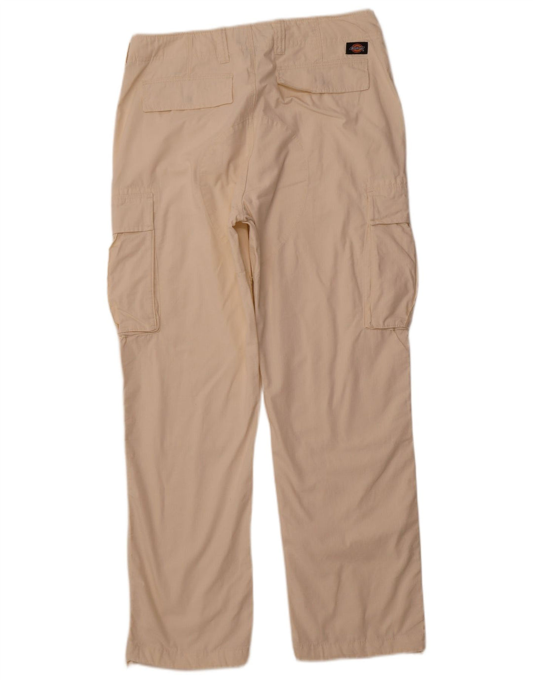 DICKIES Ανδρικό ίσιο παντελόνι Cargo W34 L32 από λευκό βαμβακερό