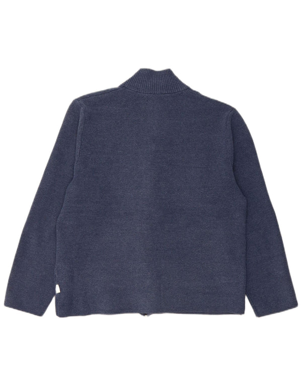 Marks & Spencer Γυναικείο πουλόβερ UK 14 Medium Navy Blue Polyester