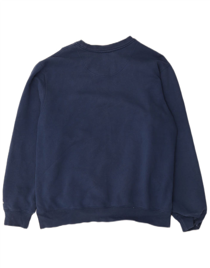 Ανδρικό γραφικό φούτερ Adidas Jumper Μεγάλο Ναυτικό Βαμβακερό