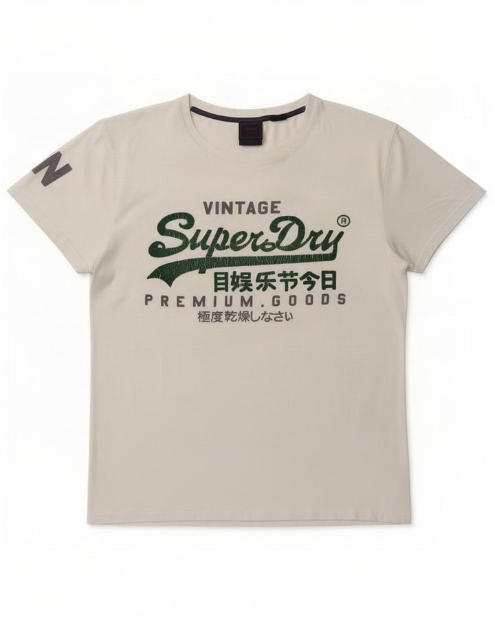 Ανδρικό γραφικό T-Shirt Superdry Top 2XL Λευκό