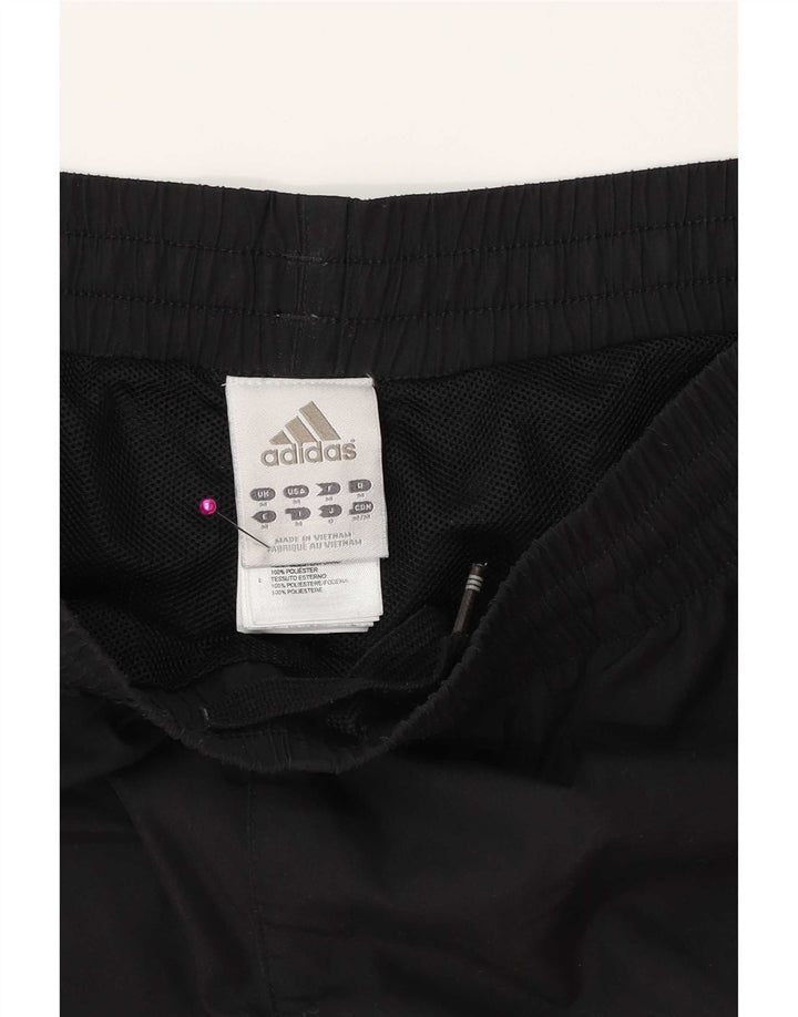 Ανδρικό γραφικό βερμούδα αθλητικό σορτς Adidas από μεσαίο μαύρο πολυεστέρα