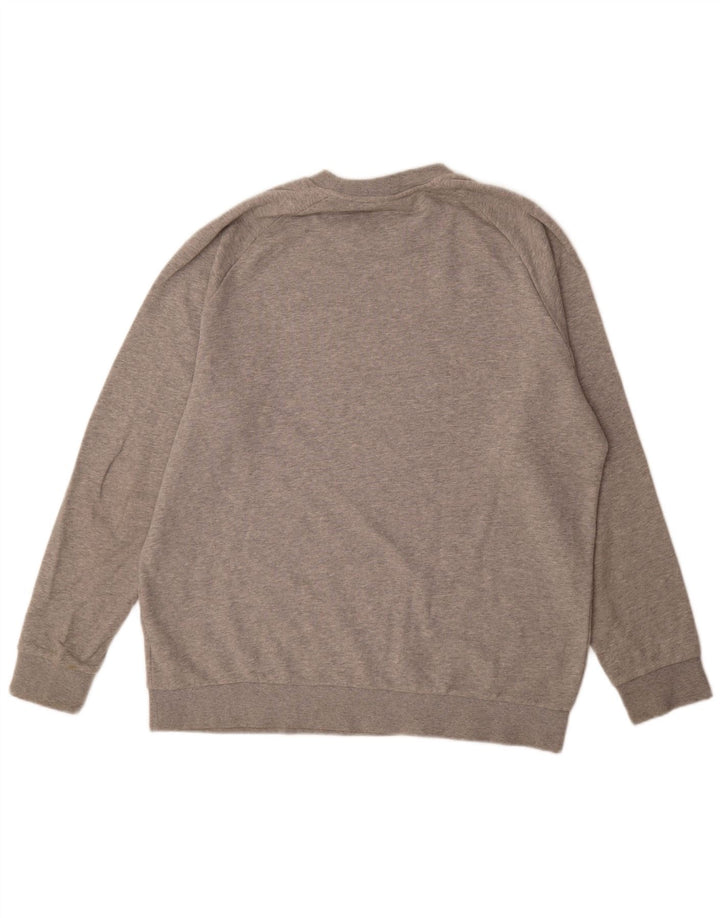 Ανδρικό γραφικό φούτερ Adidas Jumper XL Γκρι βαμβακερό
