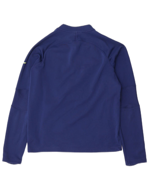 Nike Boys Therma-Fit πουλόβερ αθλητική φόρμα 12-13 ετών Large Navy Blue