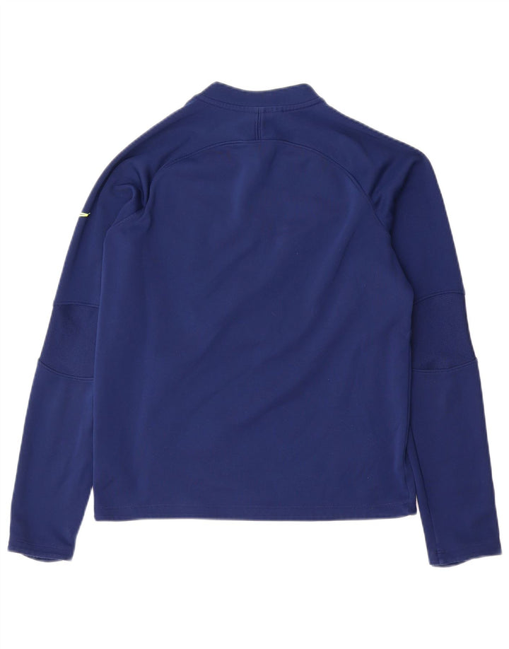 Nike Boys Therma-Fit πουλόβερ αθλητική φόρμα 12-13 ετών Large Navy Blue