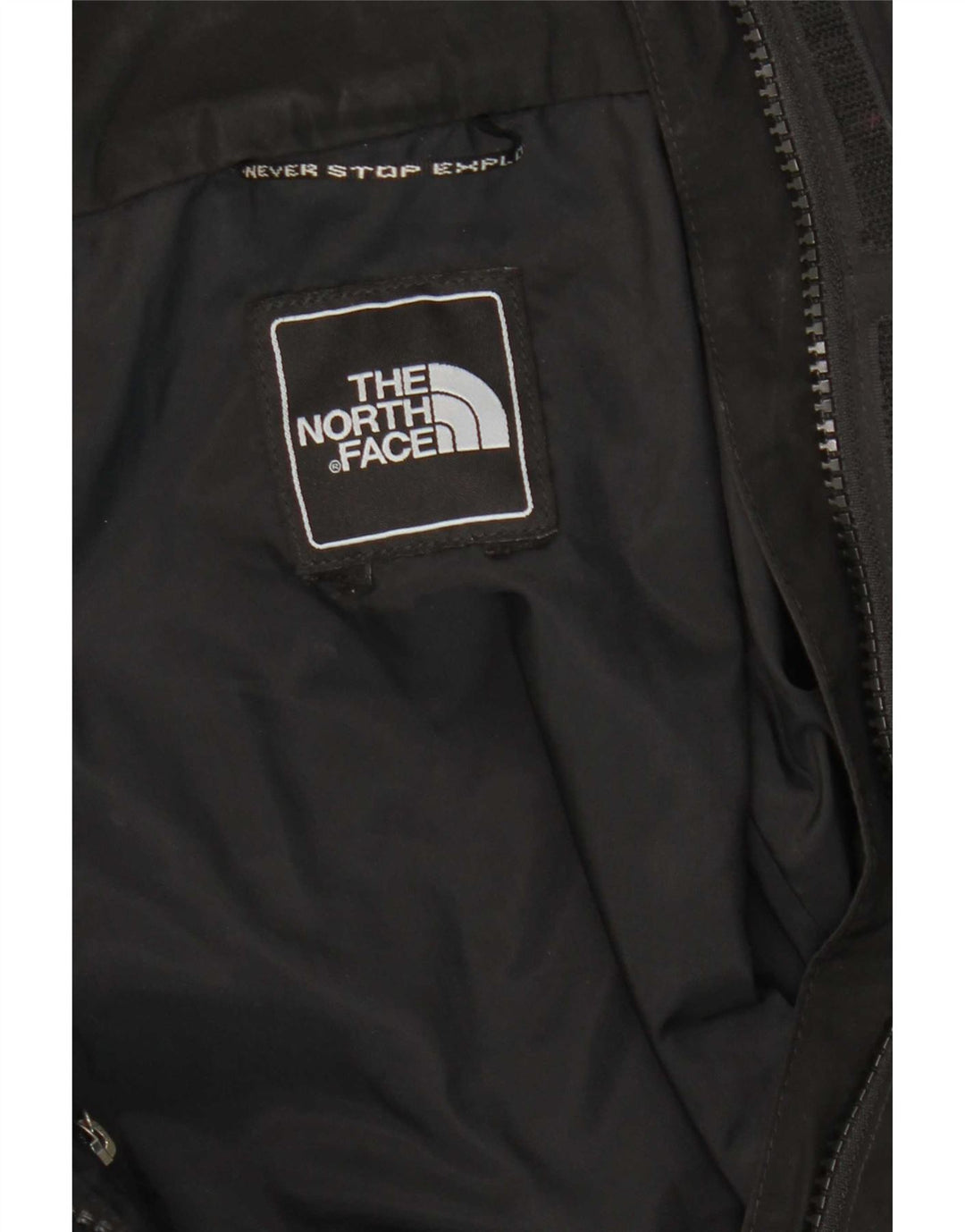 The North Face γυναικείο μπουφάν με κουκούλα αντιανεμικό UK 12 Medium Black