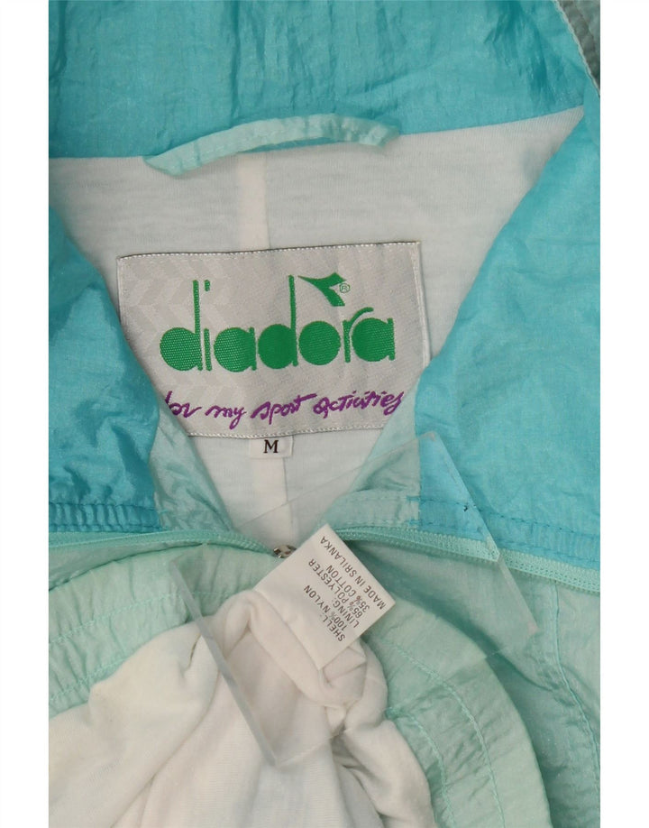 Diadora Γυναικεία φόρμα Oversized Top Jacket UK 14 Medium Blue Floral