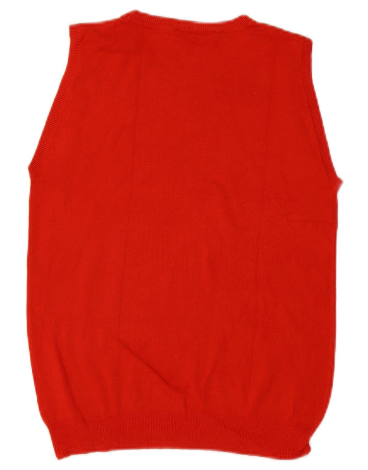 Zara Γυναικείο Γιλέκο Tank Top UK 14 Large Red