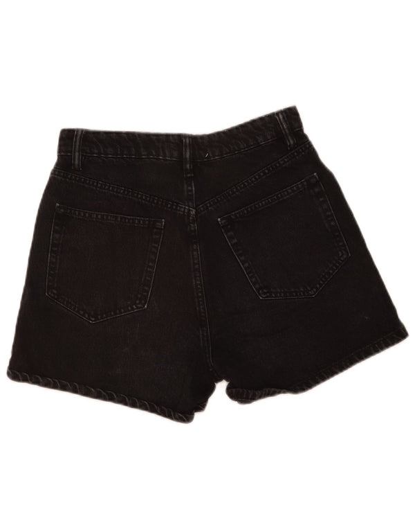 Zara Γυναικείο τζιν σορτς EU 38 Small W28 μαύρο