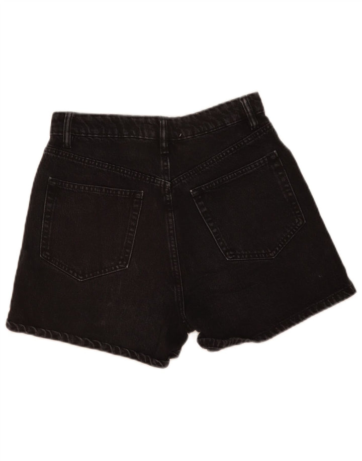 Zara Γυναικείο τζιν σορτς EU 38 Small W28 μαύρο
