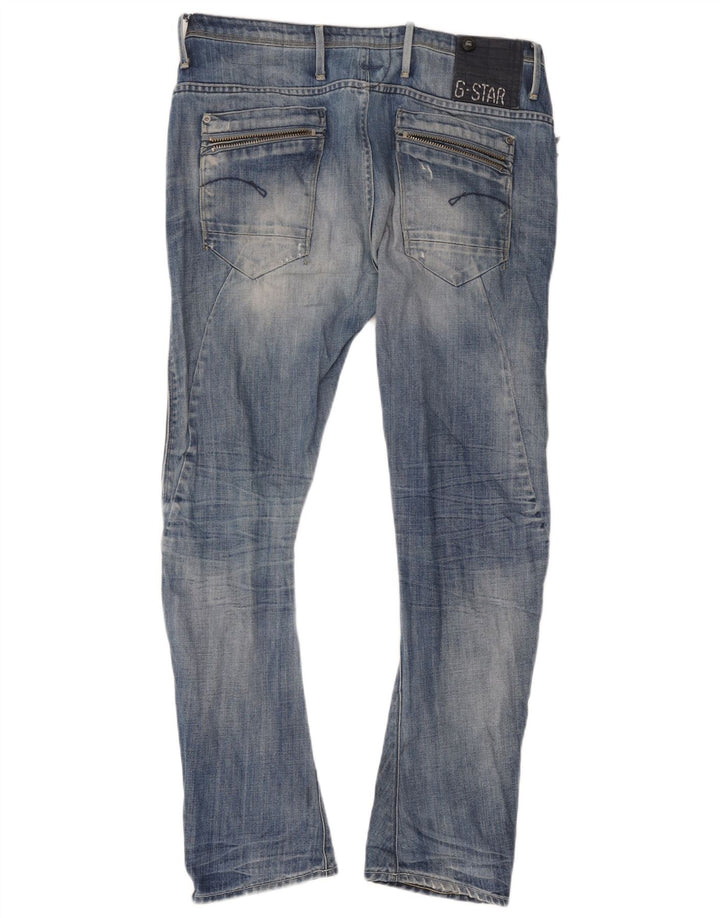 Ανδρικό G-Star Distressed Slim Jeans W29 L32 Μπλε βαμβακερό