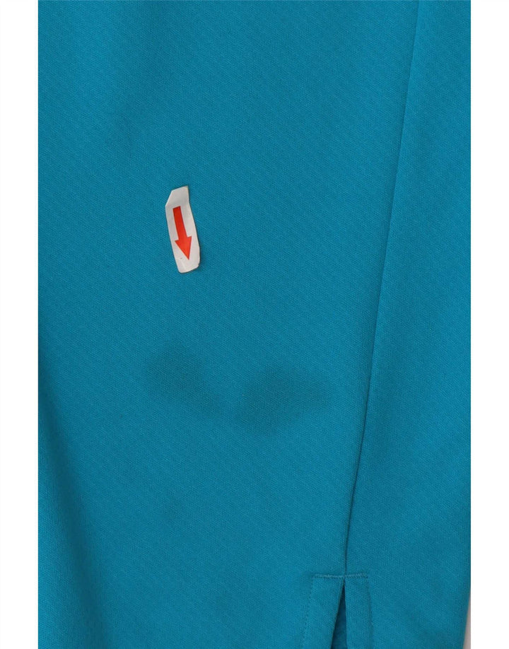 Ανδρική φόρμα Nike Dri Fit με φερμουάρ πουλόβερ στο επάνω μέρος XL Blue Colourblock