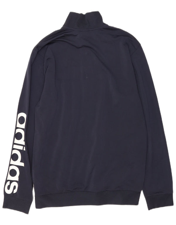 Ανδρική φόρμα Adidas Primegreen Top Jacket UK 44/46 Large Navy Blue