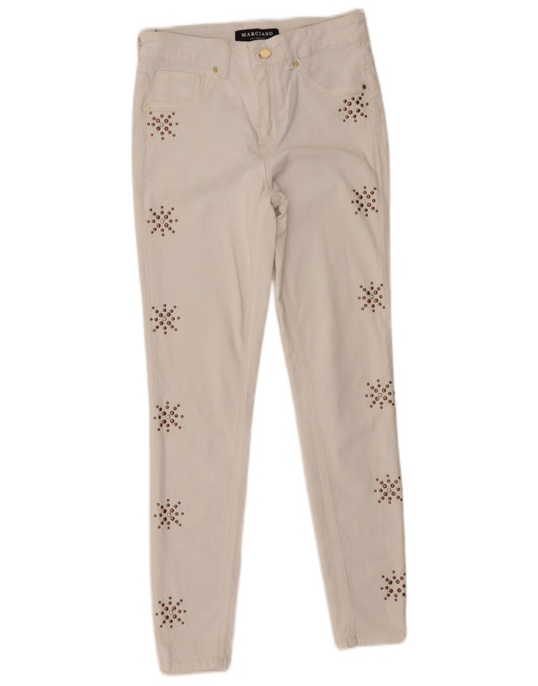 Marciano Γυναικείο Skinny Jeans W26 L27 Λευκό βαμβακερό