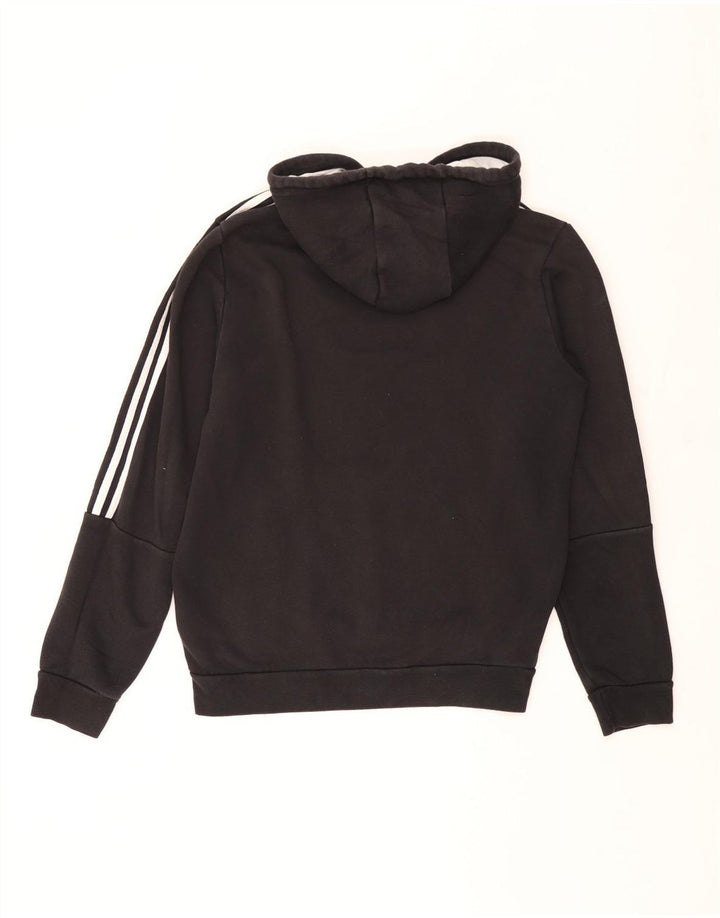 Ανδρικό φούτερ Adidas, μεσαίο μαύρο βαμβακερό