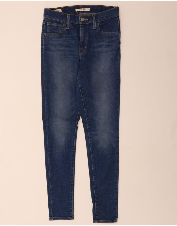 LEVI'S Γυναικείο 720 Skinny Jeans W26 L28 Μπλε Βαμβακερό