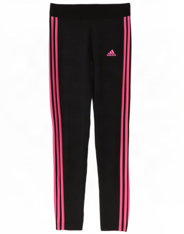 Γυναικείο κολάν Adidas UK 8/10 Μικρό μαύρο βαμβακερό