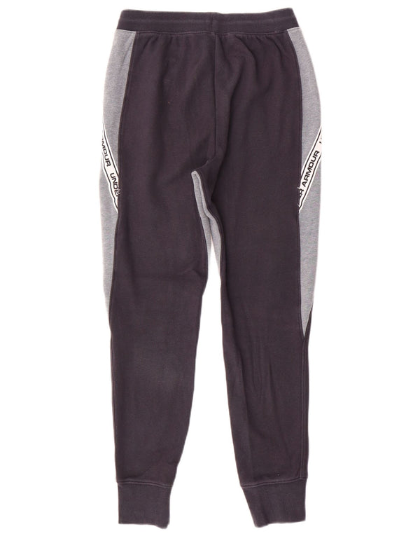 Under Armour Boys Tracksuit Trousers Joggers 11-12 Years Large Μαύρο