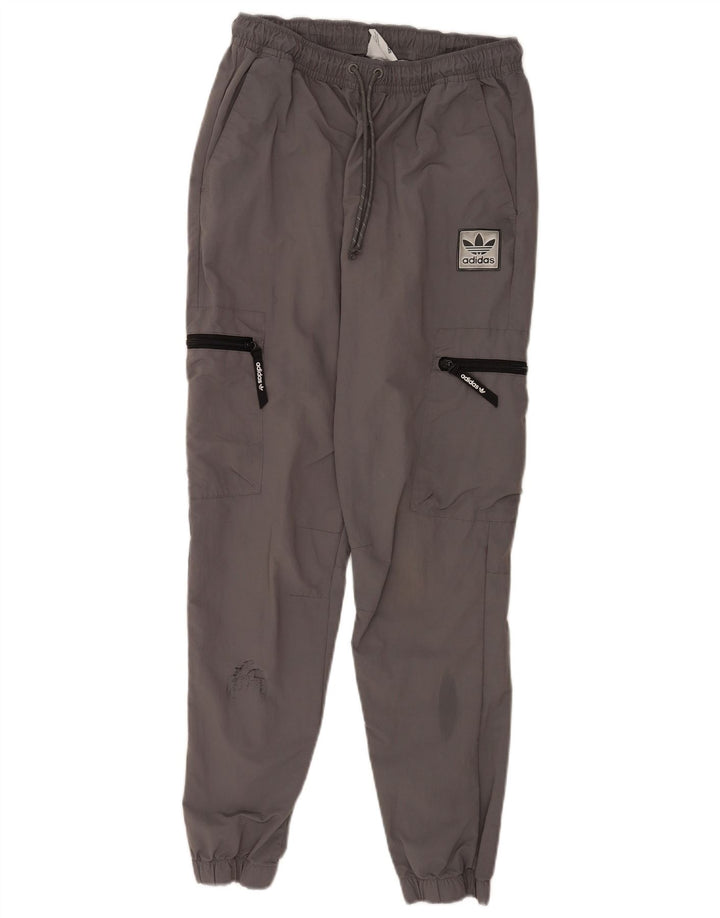 Adidas Ανδρική φόρμα Cargo Παντελόνι Joggers Medium Grey Nylon