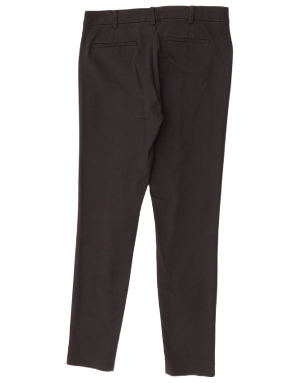 Ralph Lauren Womens Slim Casual Trousers US 4 Small W28 L28 Black Cotton