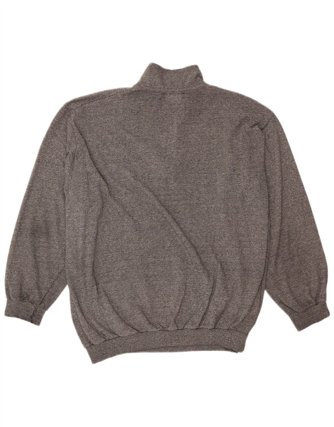 Γυναικείο φούτερ με φερμουάρ VINTAGE Jumper UK 18 XL με γκρι φούτερ