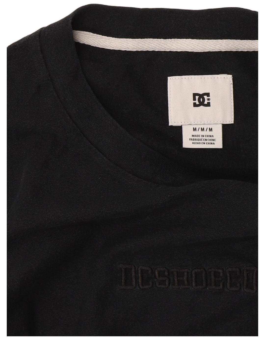 Ανδρικό T-Shirt με γραφικά DC Top Medium Navy Blue