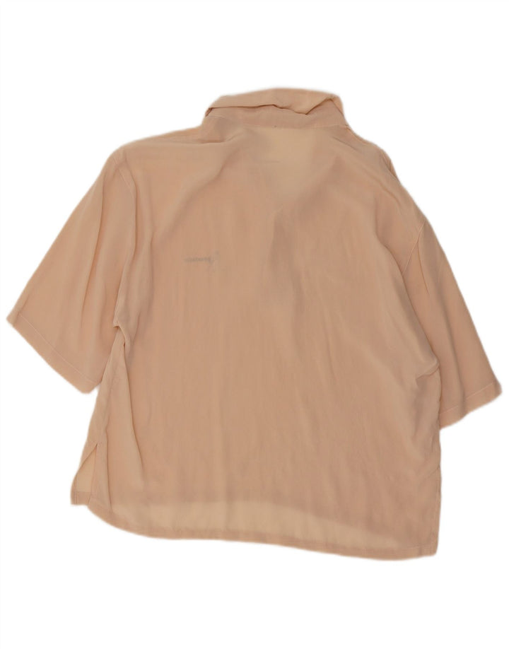 Pancaldi & B Ανδρικό κοντομάνικο πουκάμισο 15 1/2 39 Medium Beige