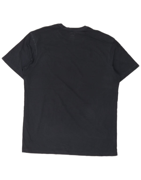Ανδρικό T-Shirt Billabong Top Large Navy Blue από βαμβάκι