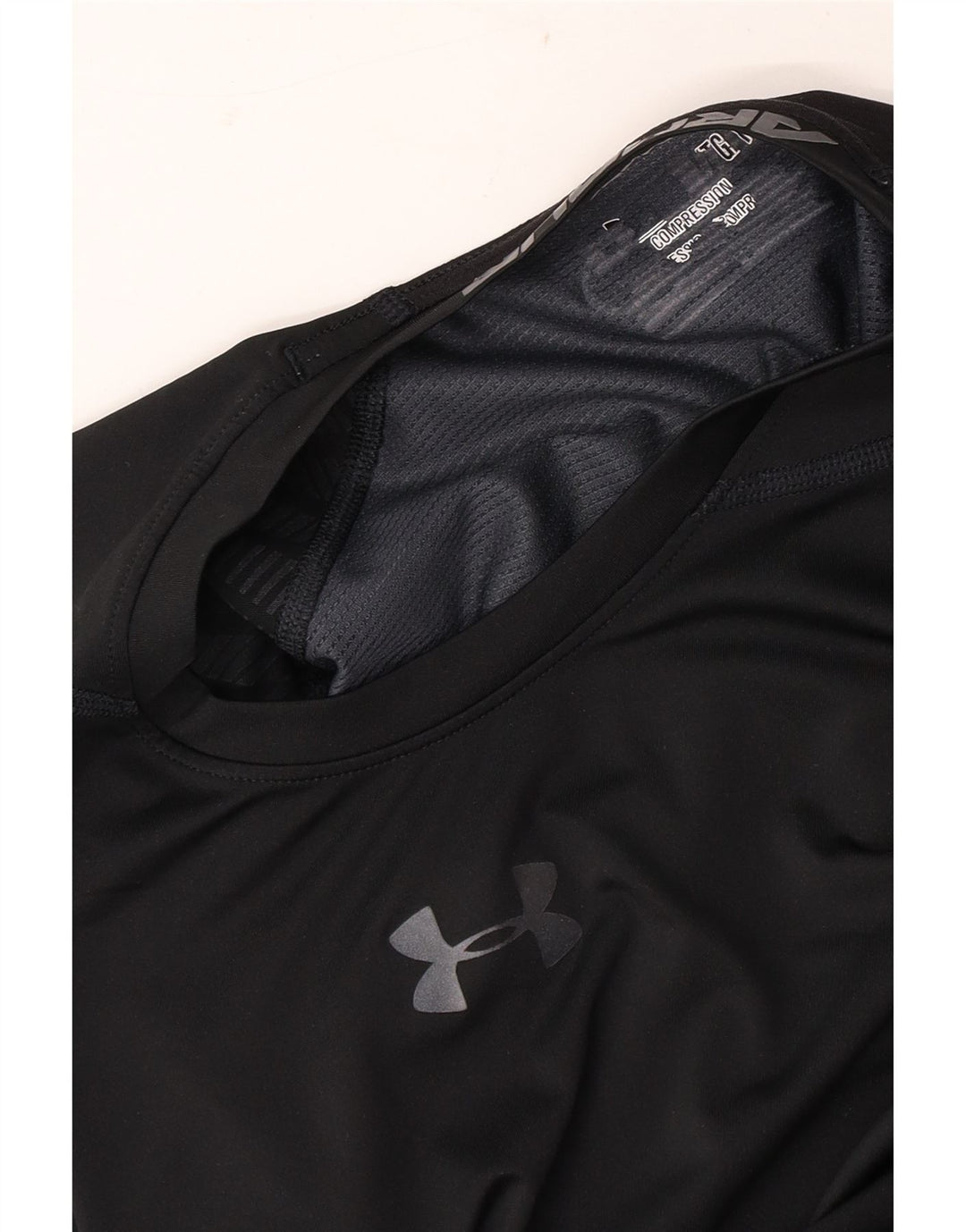 Ανδρικό γραφικό μπλουζάκι Under Armour Top Μεσαίο Μαύρο