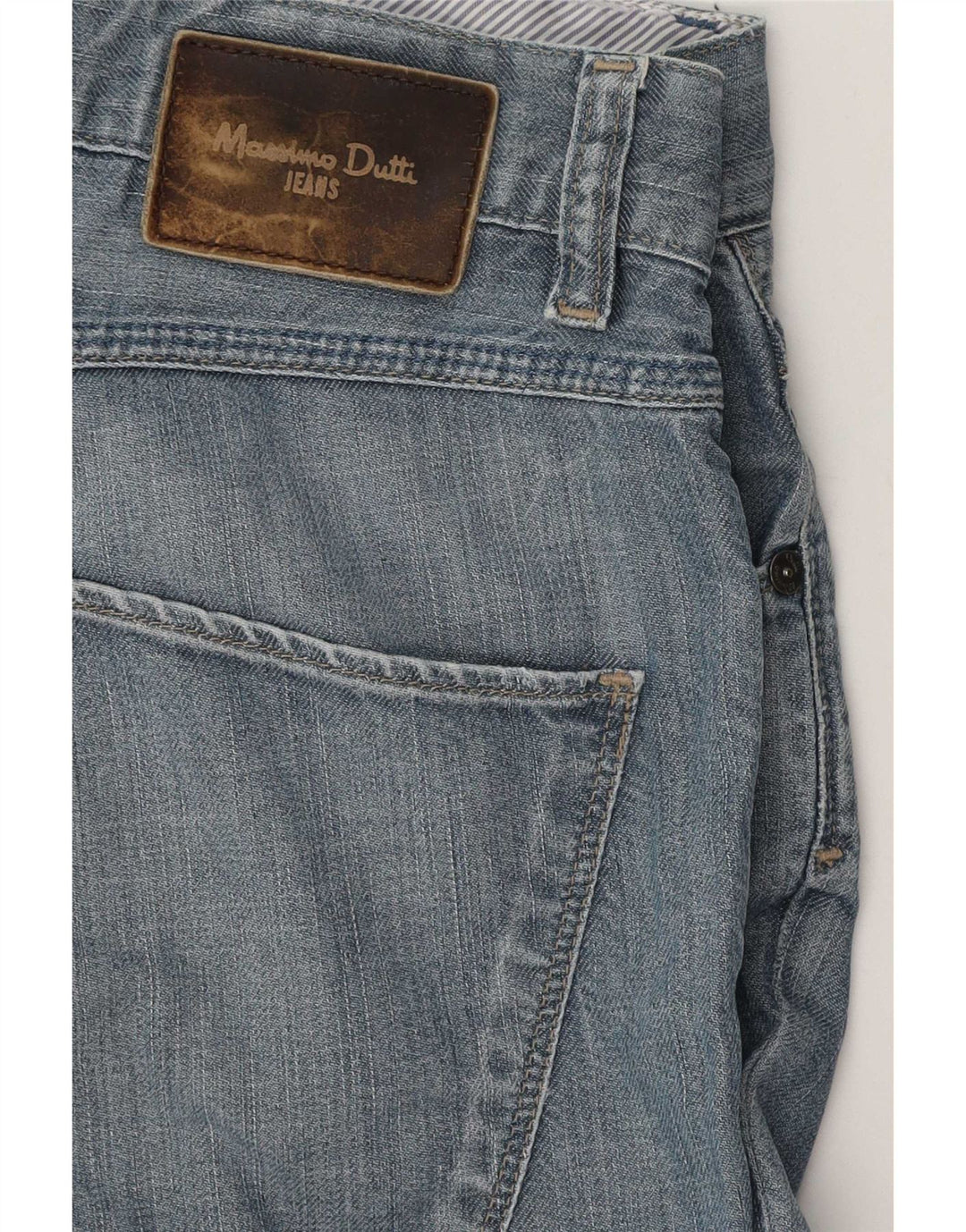 Massimo Dutti Γυναικείο ίσιο τζιν W34 L26 Μπλε