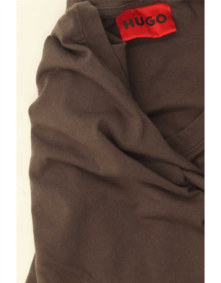 Ανδρικό T-Shirt Hugo Boss Top XL Γκρι βαμβακερό