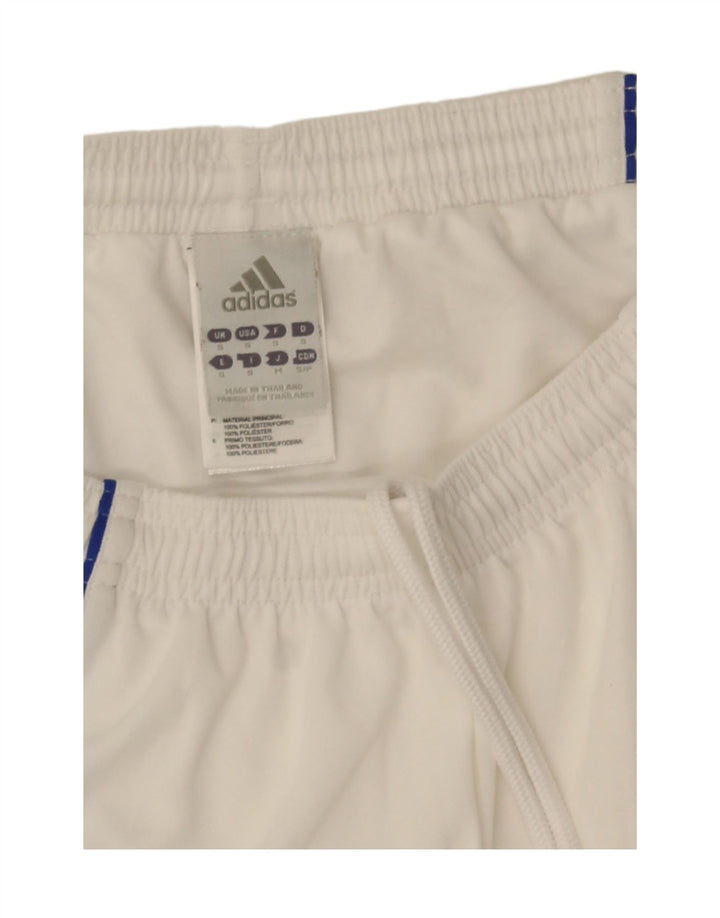 Ανδρικό αθλητικό σορτς Adidas Climalite Small White Colourblock Polyester